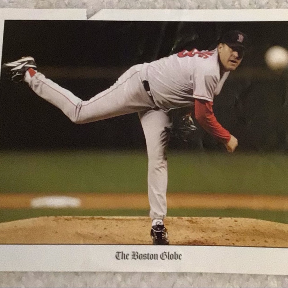 Boston Globe insert MLB Pictures, Martinez, Shilling, 2004 World Champs - Picture 6 of 6